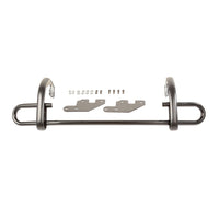 Rugged Ridge OMI-11513.03 | Rear Bumper Guard, Black. Double Tube; 11-21 WK2