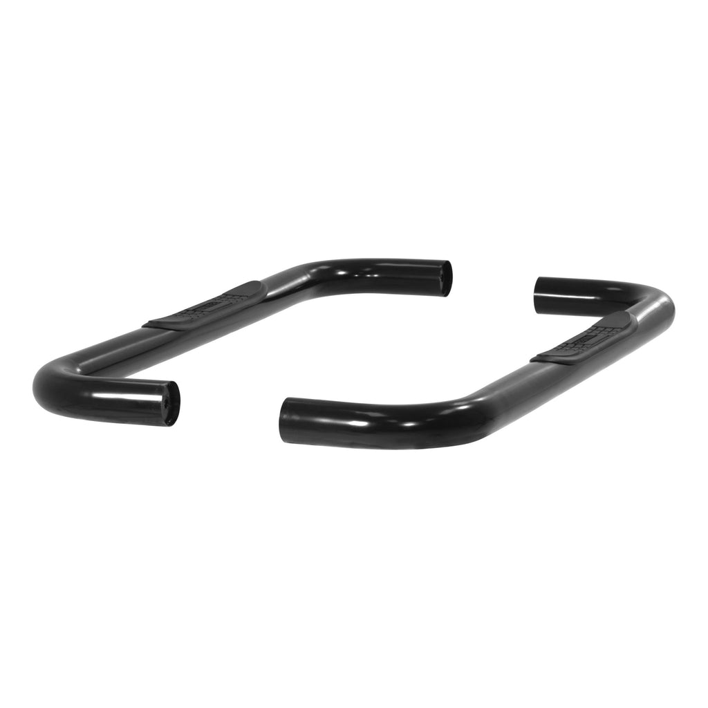 3" Round Black Steel Side Bars Select Dodge Ram 1500 2500 3500