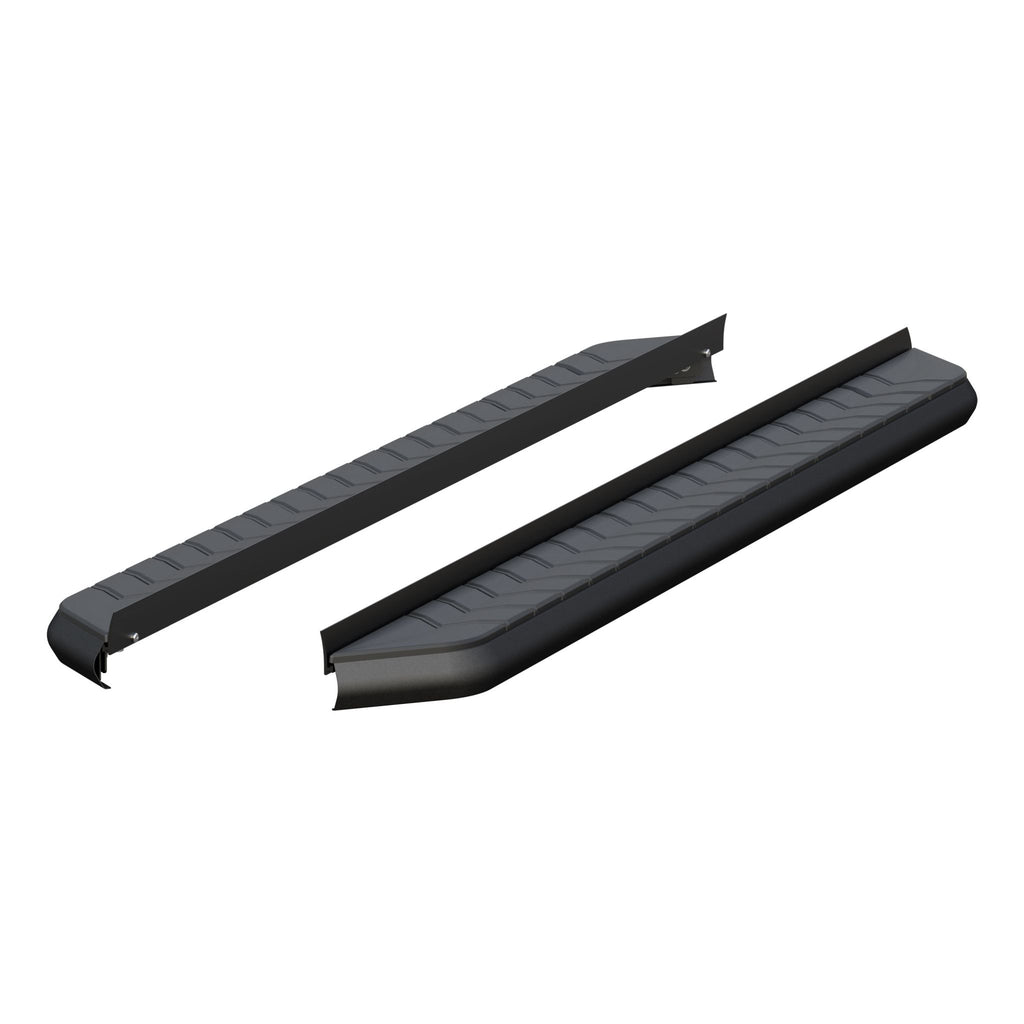 AeroTread 5" x 70" Black Stainless Running Boards (No Brackets)