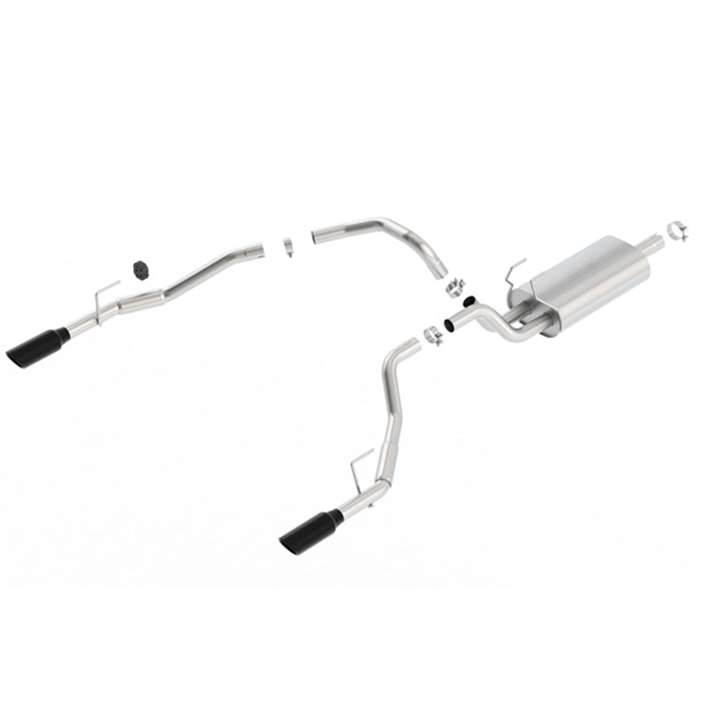 Borla 140552BC | Borla Cat-Back Exhaust System - Touring