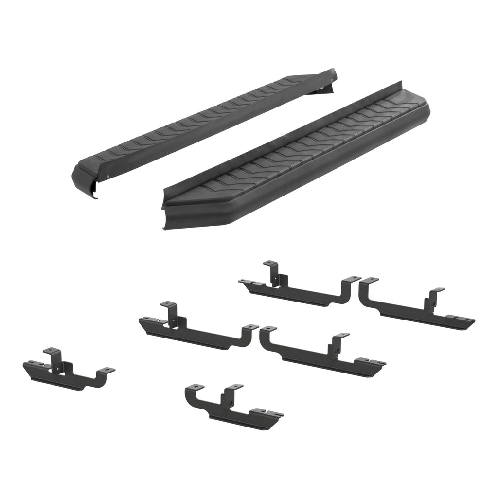 AeroTread 5" x 67" Black Stainless Running Boards Select Jeep Renegade