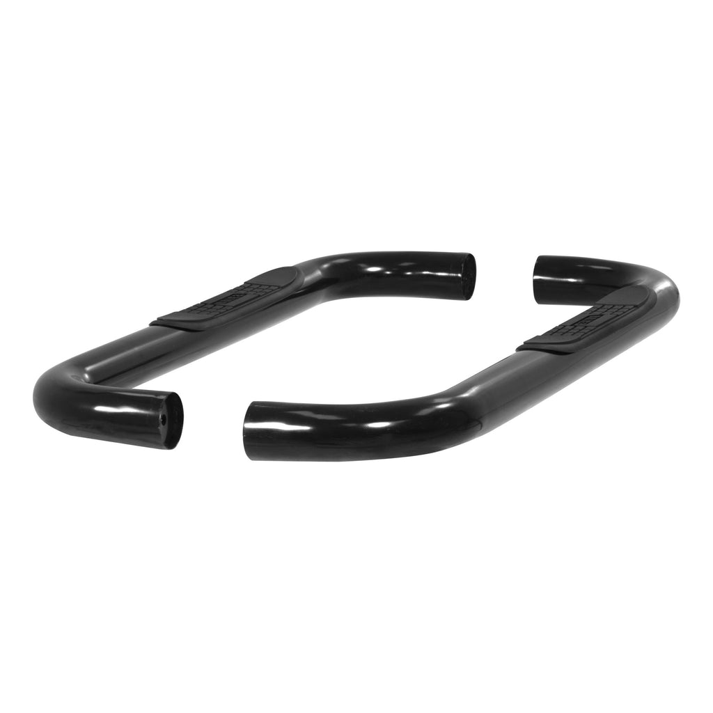 3" Round Black Steel Side Bars Select Ford F-150