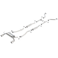 Borla 140045 | Borla True Dual Cat-Back Exhaust System -S-Type
