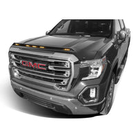 Auto Ventshade 753167-GAN Aeroskin LightShield Color Hood Protector Quicksilver Metallic for 2019-2021 GMC Sierra 1500