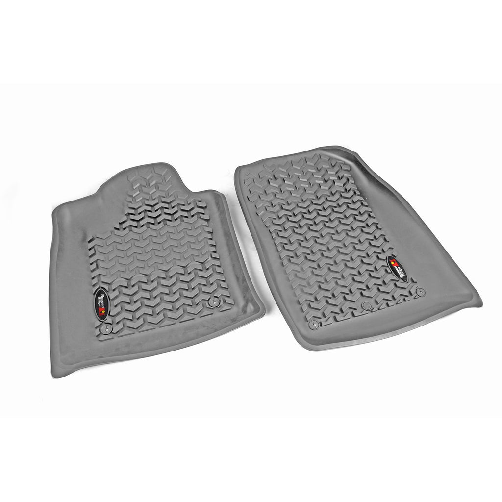 Rugged Ridge 14920.32 | Floor Liner, Front; Gray, 2011-2020 Dodge / Jeep Durango / Grand Cherokee WK2