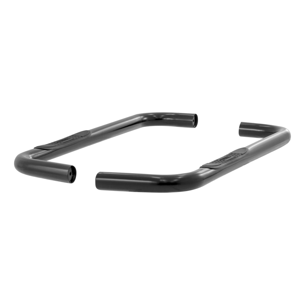 3" Round Black Steel Side Bars Select Mazda B-Series Ford Ranger