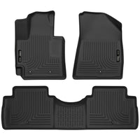 Husky Liners 99611 | Husky Liners Front & 2nd Seat Floor Liners, Fits 16-C SOUL FRONT & 2ND SEAT FLOOR LINERS (FOOTWELL COVERAGE) WEATHERBEATER SERIE