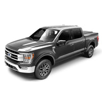 Bushwacker 20948-6A OE Style Color Matched Magnetic Grey Metallic 4-Piece Fender Flare Set for 2018-2020 Ford F-150