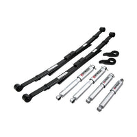 BELLTECH 767SP LOWERING KITS  Front And Rear Complete Kit W/ Street Performance Shocks 1992-1999 Chevrolet Tahoe/Yukon (2DR) 1 in. or 3 in. F/3.5 in. R drop W/ Street Performance Shocks