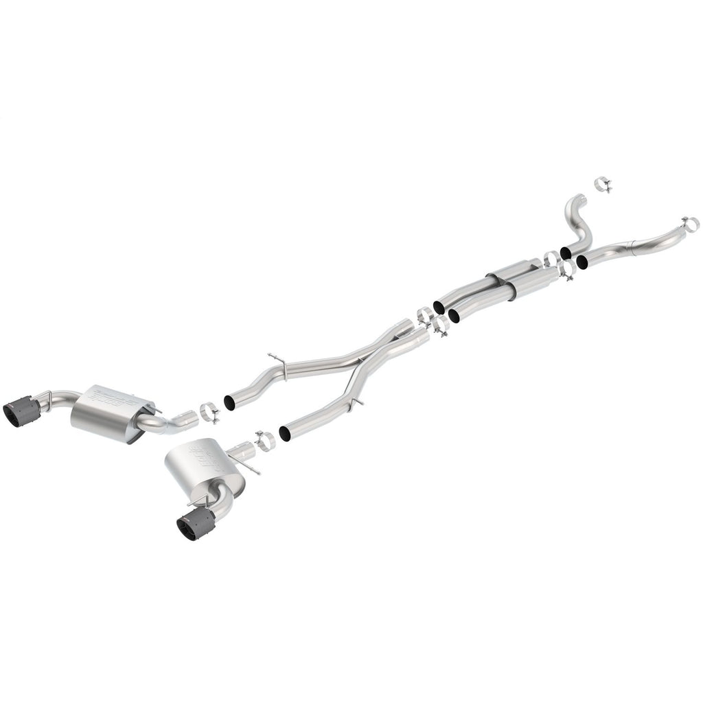 Borla 140689CFBA | Borla Cat-Back Exhaust System - S-Type