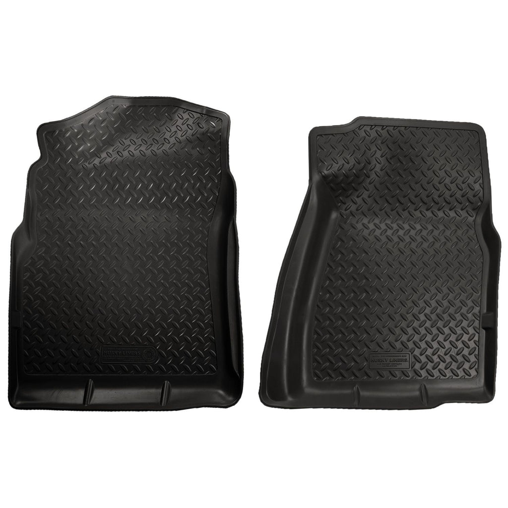 Husky Liners 31351 | Husky Liners Front Floor Liners, Fits 07-13 SILVERADO/SIERRA 1500/07-14 SILVERADO/SIERRA 2500/3500 REG CAB FRONT FLOOR LINERS BLACK
