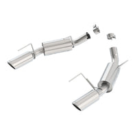 Borla 11777 | Borla S-Type Axle-Back Exhaust System for 2010 Ford Mustang GT 4.6L V8 Automatic; Manual Transmission; Rear Wheel Drive 2-Door Coupe; Convertible.
