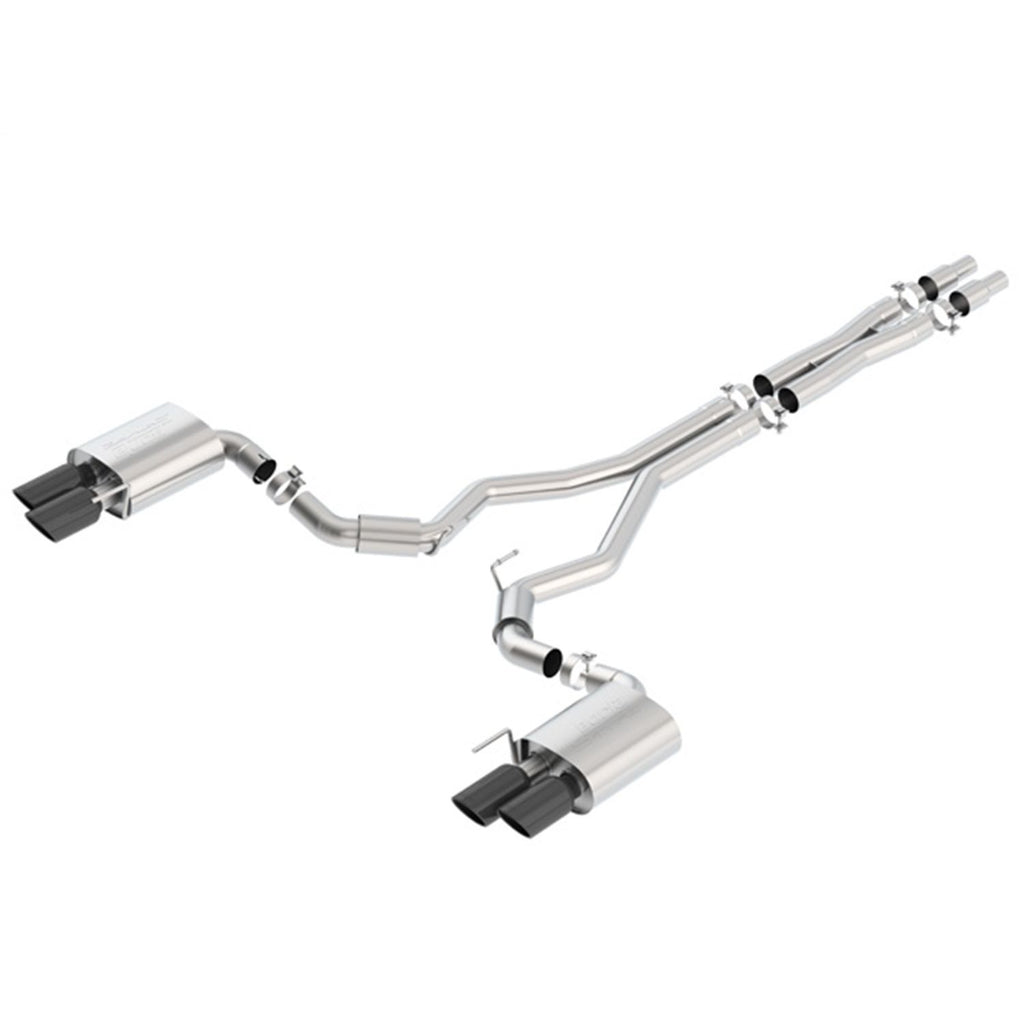 Borla 140745BC | Borla Cat-Back Exhaust System - S-Type