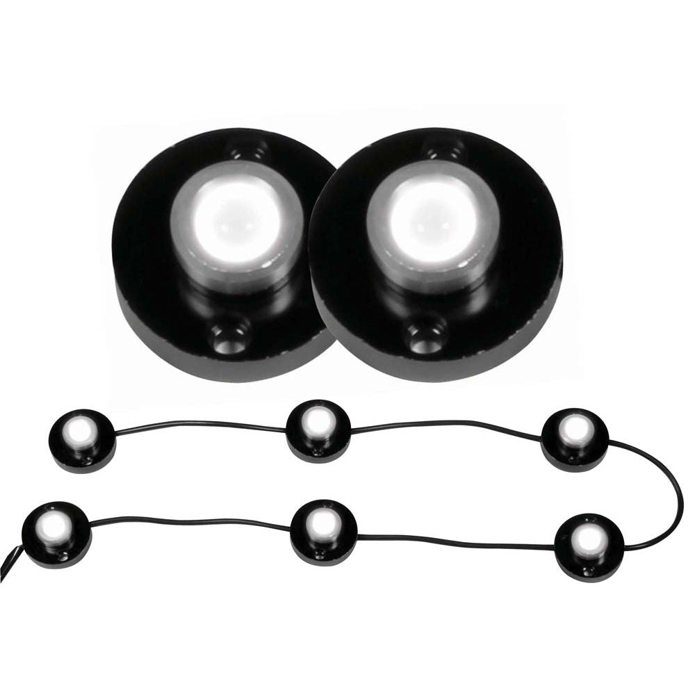 ANZO USA-861123 | LED Bed Rail Auxiliary Light; 6 Pod; 1 Watt;