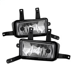 ( Spyder ) - OEM Fog Lights W/Chrome trim Cover and Switch - Clear
