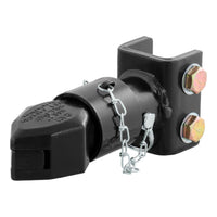 2" Channel-Mount Coupler with Sleeve-Lock (7000 lbs Black)
