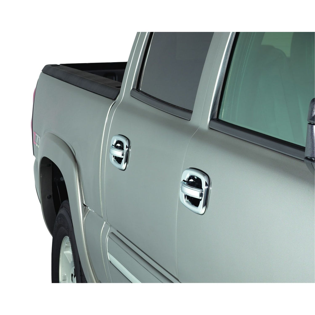 Auto Ventshade 685302 Chrome Door Handle Covers 4-Door Set for 2004-2014 Ford F-150 without Keypad or Passenger Keyhole