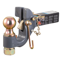 SecureLatch Receiver-Mount Ball & Pintle Hitch (2" Shank 2-5/16" Ball 14K)