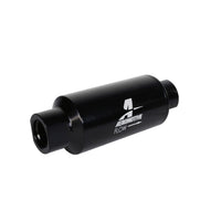 Aeromotive 10-micron Microglass Element In-Line Filter with ORB-10 Ports