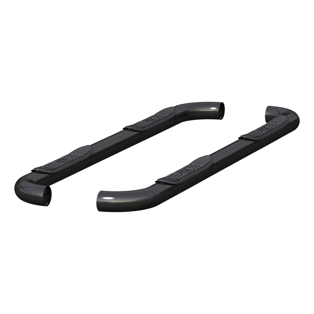 3" Round Black Steel Side Bars Select Dodge Ram 1500 2500 3500