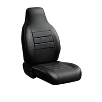 FIA-SL68-5 BLK/BLK | SL FRONT BUCKET SEAT COVER BLK/BLK UNIVERSAL TRUCK