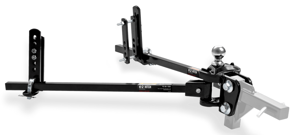 e2 10K trunion WD hitch with built-in sway control. No-shank model.