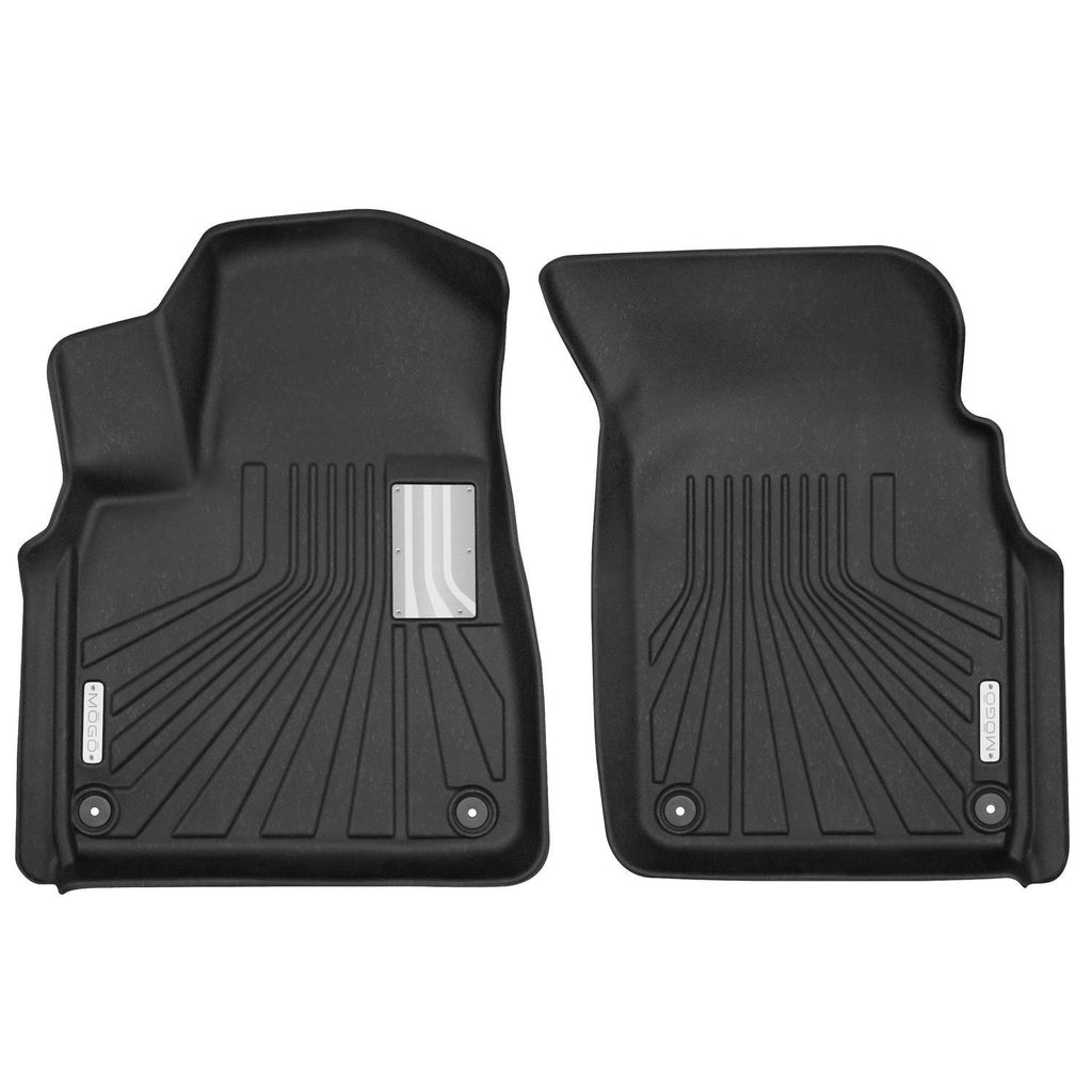 Husky Liners 70111 | Husky Liners Front Floor Liners, Fits 17-C AUDI Q7 BLACK FRONT FLOOR LINERS