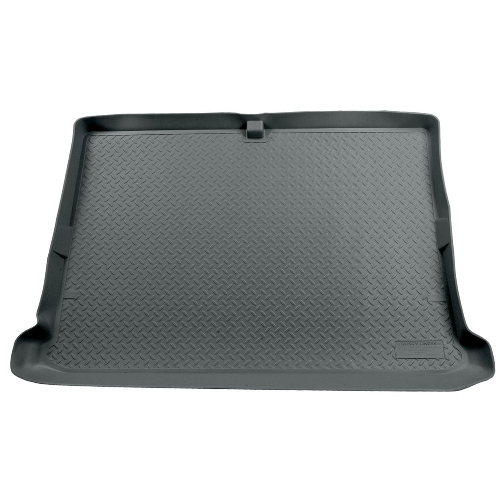 Husky Liners 21702 | Husky Liners Cargo Liner Behind 3rd Seat, Fits 00-06 SUBURBAN/YUKON XL/DENALI XL, 03-06 CADILLAC ESV BEHIND 3RD SEAT REAR CARGO LINER GREY