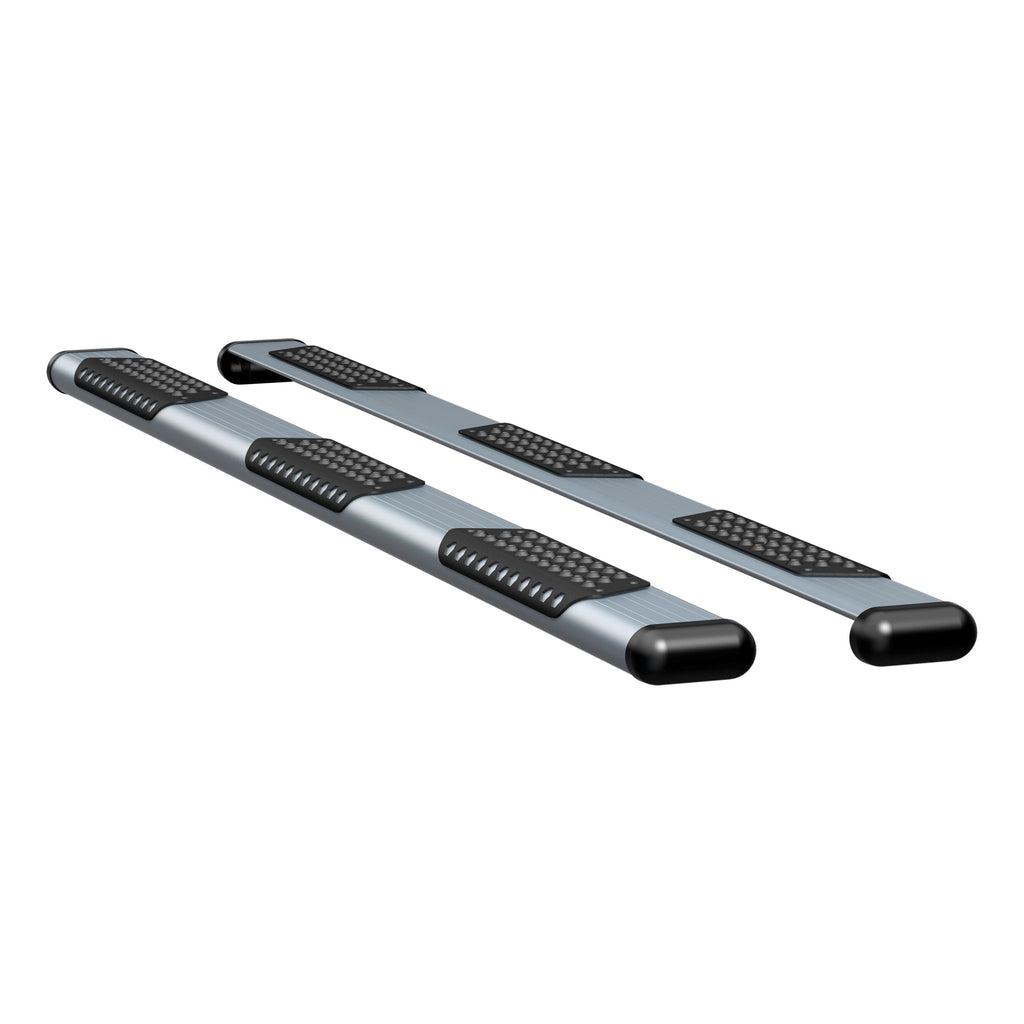 O-Mega II 6" x 102" Silver Aluminum W2W Steps Select Silverado Sierra 1500