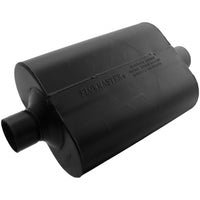 Flowmaster 952545 Super 40 Muffler - 2.50 Center In / 2.50 Center Out - Aggressive Sound