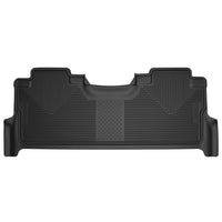 Husky Liners 53381 | Husky Liners 2nd Seat Floor Liner (with factory box), Fits 17-C F250/F350/F450 CREW CAB 2ND SEAT LINER(FOOTWELL COVERAGE)W/UNDERSEAT STORAGE X-ACT CONTOUR BLK