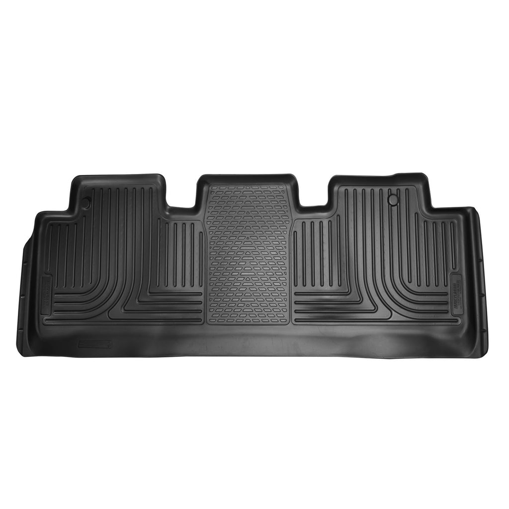 Husky Liners 19881 | Husky Liners 2nd Seat Floor Liner, Fits 11-16 ODYSSEY CUSTOM MOLDED WEATHERBEATER 2ND SEAT FLOOR LINERS BLACK