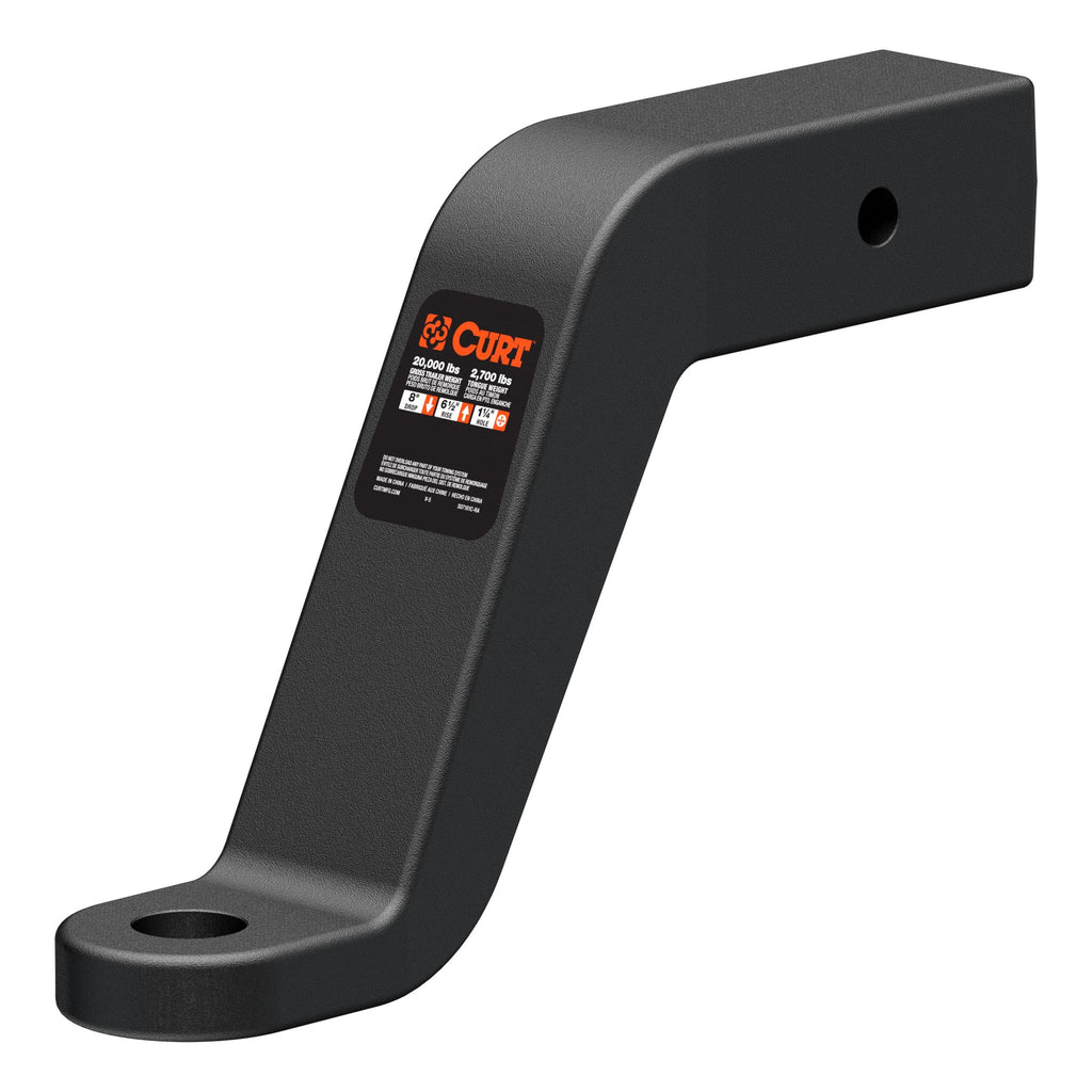 Commercial Duty Forged Ball Mount (2-1/2" Shank 20000 lbs. 8" Drop)