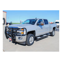 O-Mega II 6" x 88" Silver Aluminum Side Steps Select Silverado Sierra