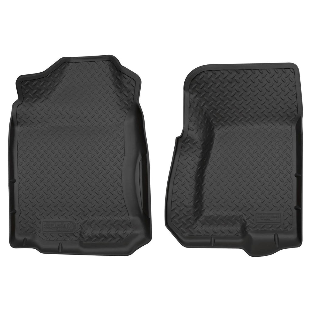 Husky Liners 31301 | Husky Liners Front Floor Liners, Fits 99-06 SILVERADO/SIERRA EXT CAB/00-06 TAHOE/SUB/YUKON/02-06 ESCALADE/AVALANCHE FRNT FLOOR LINER BLK