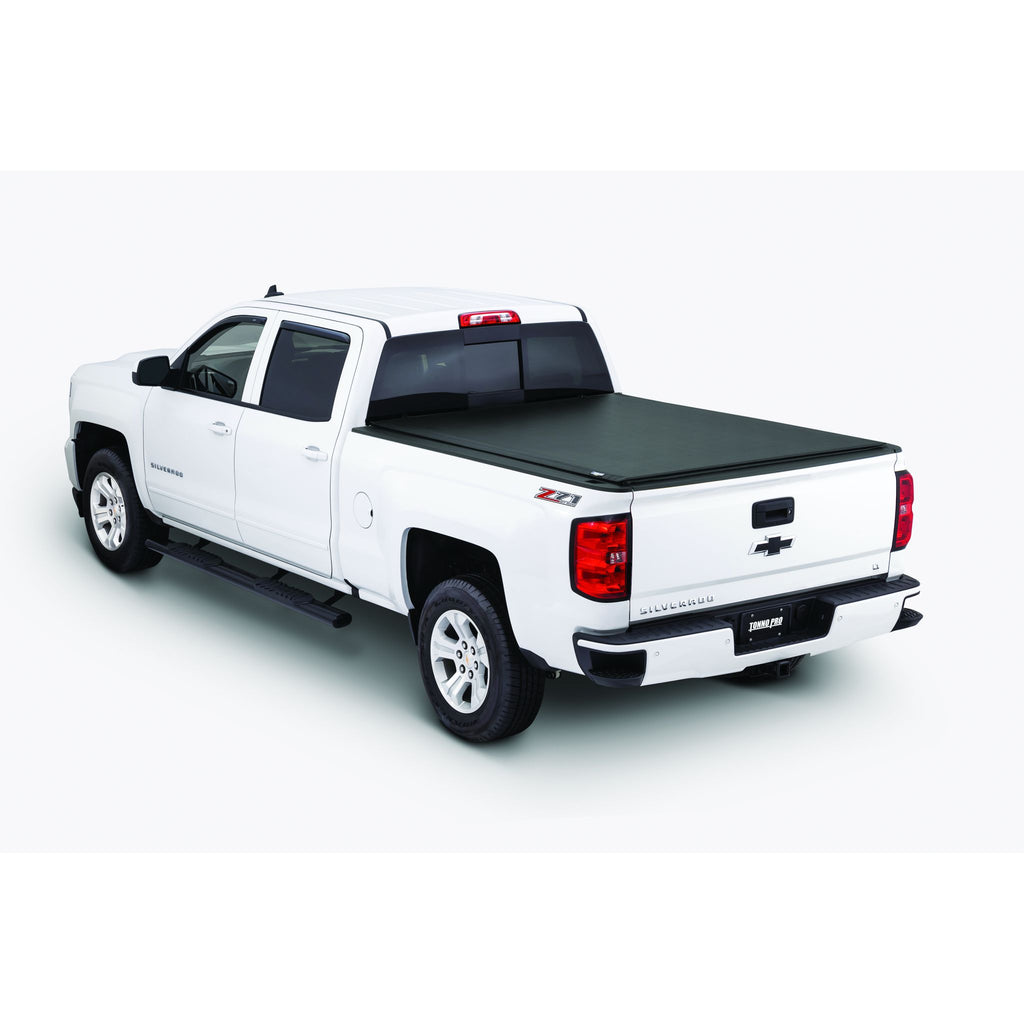 Tonno Pro LR-3095 Lo-Roll Vinyl Rollup Truck Bed Tonneau Cover for 2017-2020 Ford F-250/F-350 Super Duty | Fits 6.8 Ft. Bed
