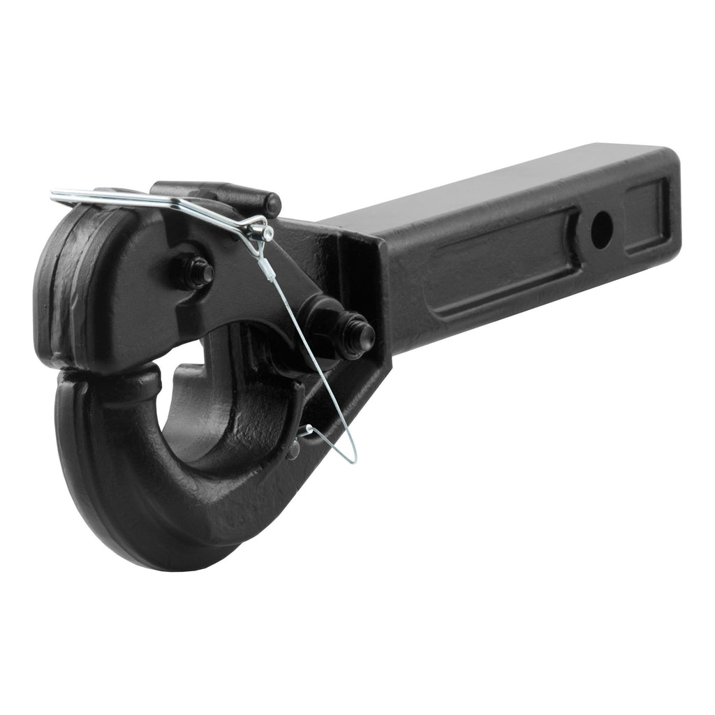 Receiver-Mount Pintle Hook (2" Shank 20000 lbs. 2-1/2" Lunette Rings)
