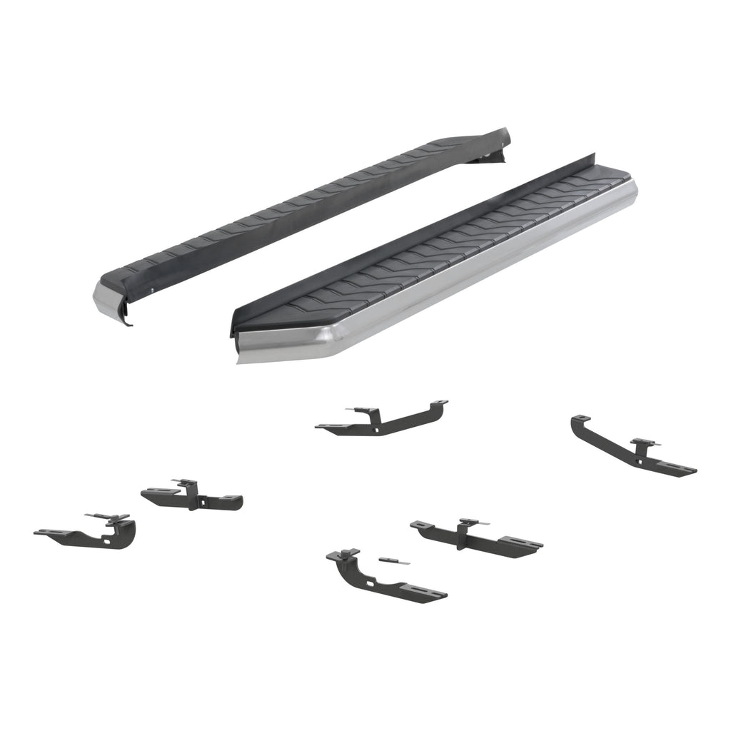 AeroTread 5" x 70" Polished Stainless Running Boards Select Jeep Cherokee