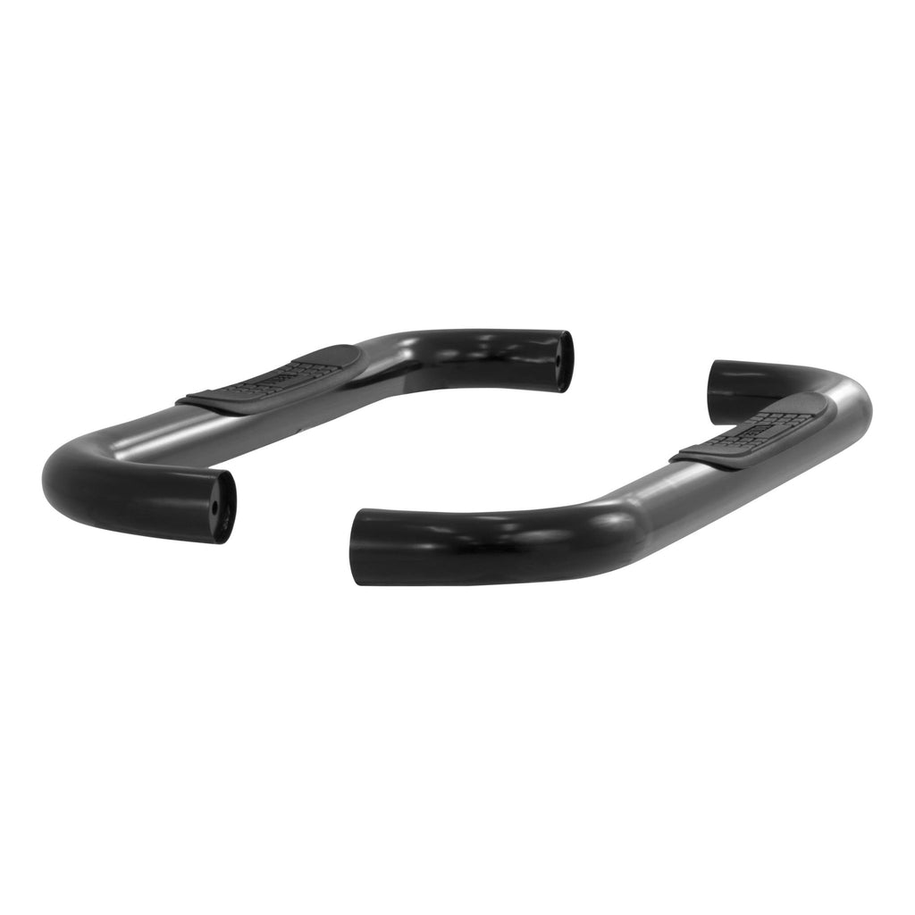 3" Round Polished Stainless Side Bars Select Dodge Dakota