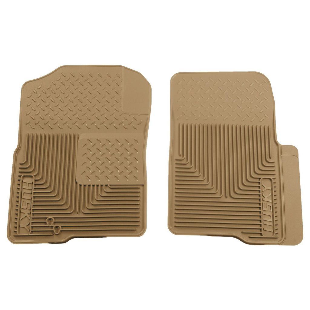 Husky Liners 51233 | Husky Liners Front Floor Mats, Fits 03-14 FORD F150 TRUCKS AND MULTI-FIT UNIVERSAL FOR OTHERS FLOOR MATS TAN