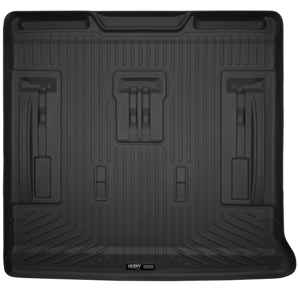 Husky Liners 28251 | Husky Liners Cargo Liner, Fits 07-14 ESCALADE/TAHOE/YUKON/YUKON DENALI TO BACK OF 2ND ROW (ONLY MODELS W/3RD RO