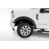 Bushwacker 20125-02 DRT Style Fender Flares; Front for 2017-2020 Ford F-250/F-350/F-450 Super Duty
