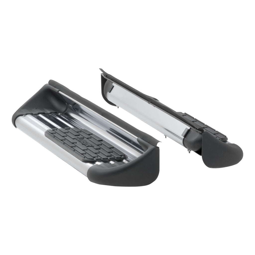 Polished Stainless Steel Side Entry Steps Select Ford Super Duty Regular Cab