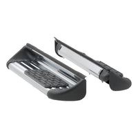 Polished Stainless Steel Side Entry Steps Select Ford Super Duty Regular Cab