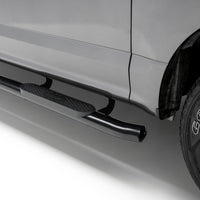 4" Black Steel Oval Side Bars Select Ford Ranger SuperCrew