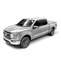 Bushwacker 20948-52 OE Style Color Matched Ingot Silver 4-Piece Fender Flare Set for 2018-2020 Ford F-150