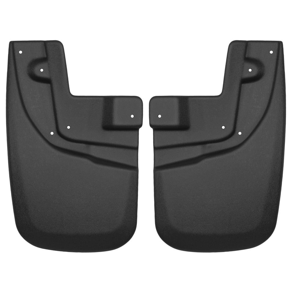 Husky Liners 56931 | Husky Liners Front Mud Guards, Fits 05-15 TACOMA CUSTOM MOLDED FRONT MUD GUARDS BLACK