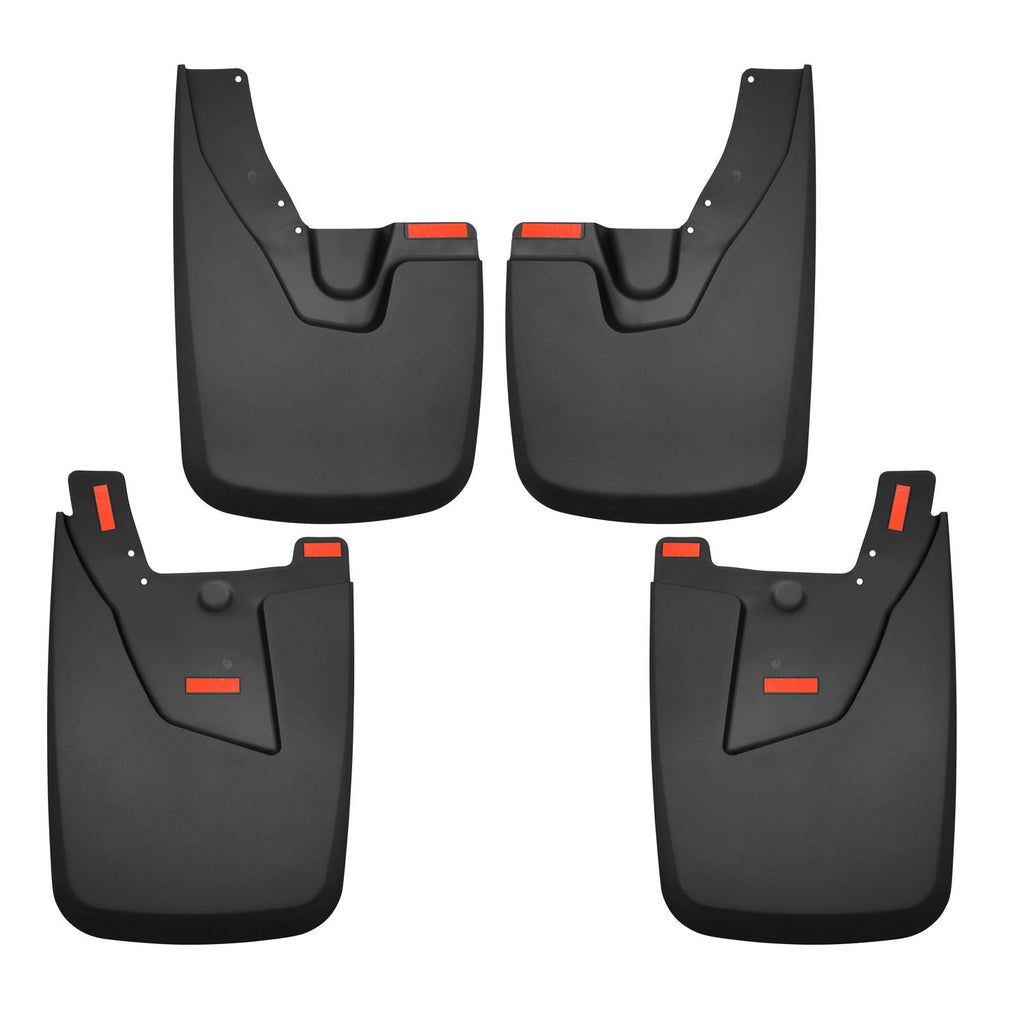 Husky Liners 58056 | Husky Liners Front and Rear Mud Guard Set, Fits 2019-20 Ram 2500/3500 with OE Fender Flares (not Power Wagon)Â 