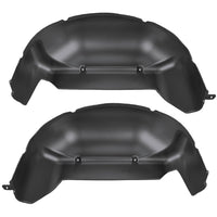 Husky Liners 79111 | Husky Liners Rear Wheel Well Guards, Fits 11-16 SUPER DUTY F250/F350 REAR WHEEL WELL GUARDS WHEEL WELL LINER BLACK