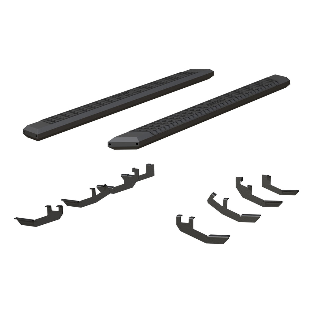 AdvantEDGE 5-1/2" x 85" Black Aluminum Side Bars Select Honda Ridgeline